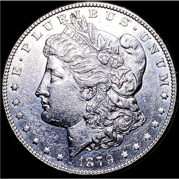 1879-S Silver Morgan Dollar CLOSELY UNCIRCULATED