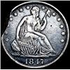 Image 1 : 1847-O Seated Liberty Half Dollar NICELY CIRCULATED