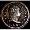 Image 1 : 1863 Civil War Token Wilson's Medal NEARLY UNCIRCULATED