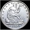 Image 1 : 1854 Arrows Seated Liberty Half Dollar CLOSELY UNCIRCULATED