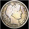 Image 1 : 1915 Silver Barber Half Dollar NICELY CIRCULATED