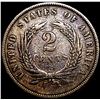 Image 2 : 1867 Two-Cent Piece NEARLY UNCIRCULATED