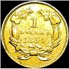 Image 2 : 1854 Gold $1 Indian Head Type 2 CLOSELY UNCIRCULATED