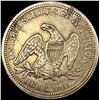 Image 2 : 1854 Arrows Seated Liberty Silver Quarter CLOSELY UNCIRCULATED