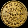 Image 2 : 1863 Civil War Token-Titus Dry Goods CLOSELY UNCIRCULATED