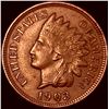 Image 1 : 1903 Indian Head Cent CLOSELY UNCIRCULATED