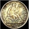 Image 1 : 1861 Seated Liberty Half Dime LIGHTLY CIRCULATED