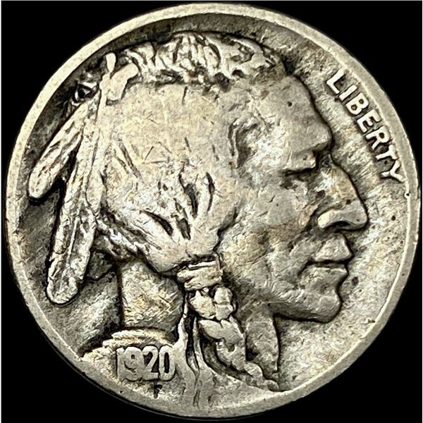 1920-D Buffalo Nickel LIGHTLY CIRCULATED