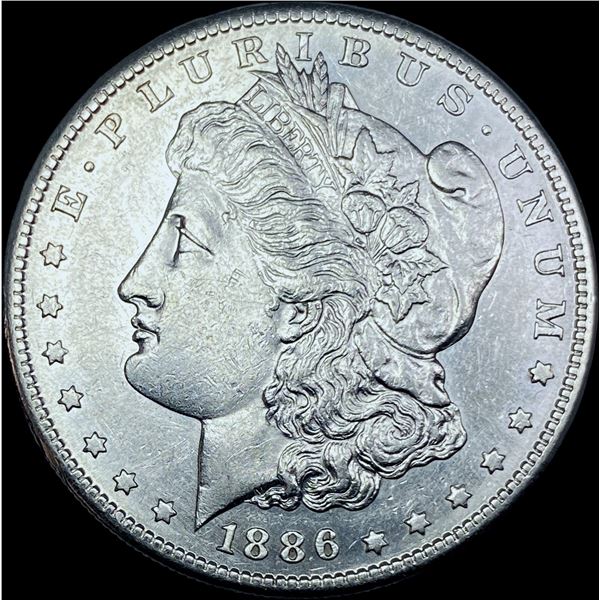 1886-S Silver Morgan Dollar CHOICE AU