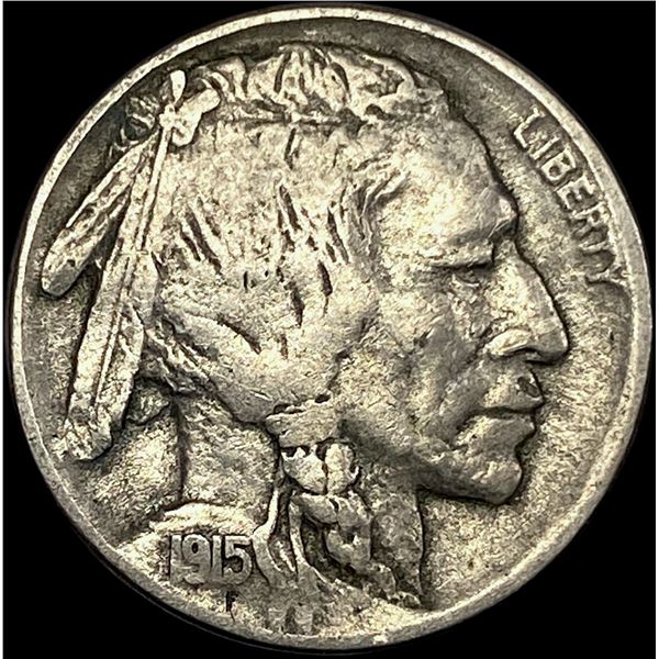 1915-D Buffalo Nickel LIGHTLY CIRCULATED