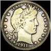 Image 1 : 1911-S Barber Silver Quarter LIGHTLY CIRCULATED