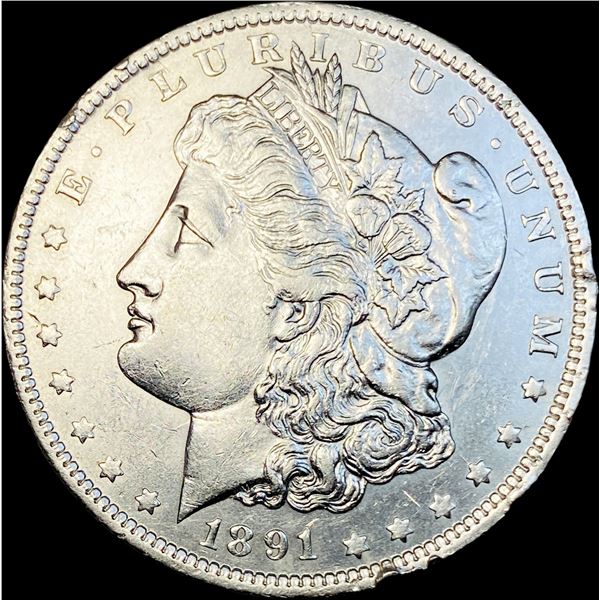 1891-O Silver Morgan Dollar CLOSELY UNCIRCULATED