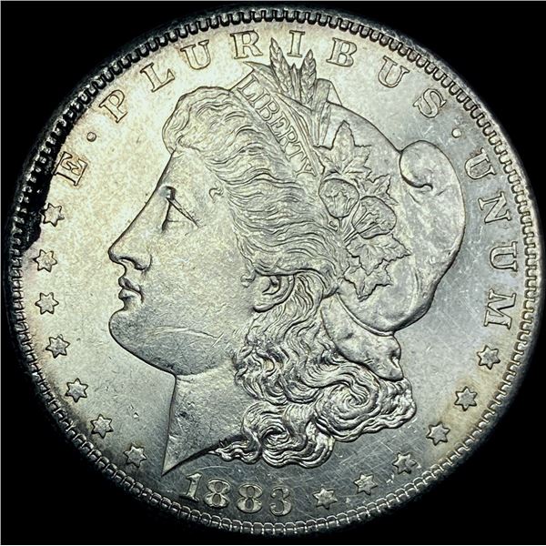 1883-S Silver Morgan Dollar CHOICE AU