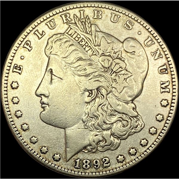 1892-S Silver Morgan Dollar NEARLY UNCIRCULATED