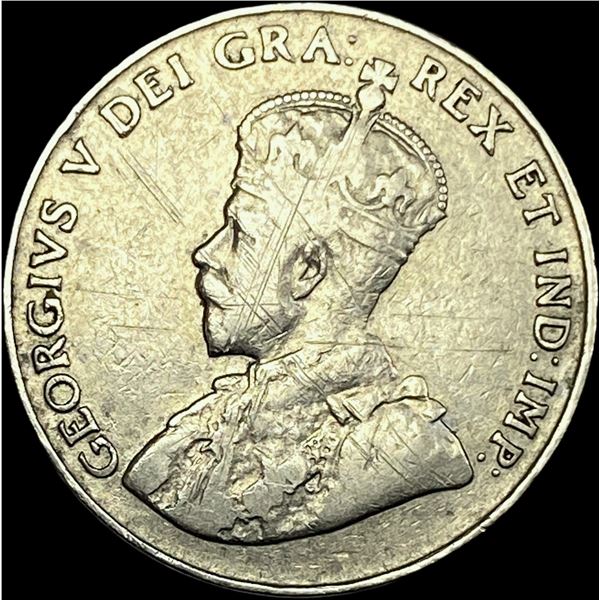 1925 Canada Nickel 5 Cents LIGHTLY CIRCULATED