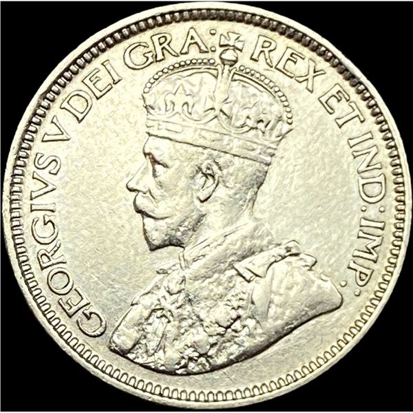 1918 Canada Silver 10 Cents NEARLY UNCIRCULATED