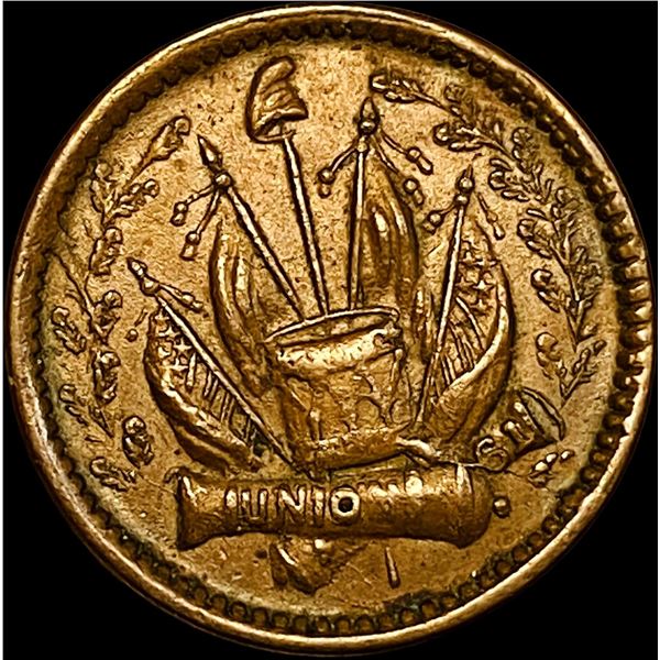 Civil War Token 1863 "Army & Navy" NEARLY UNCIRCULATED