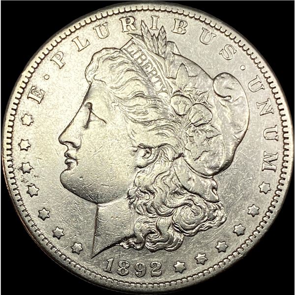 1892-S Morgan Silver Dollar LIGHTLY CIRCULATED