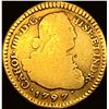 Image 1 : 1797 Spain Gold 1/2 EscudoNICELY CIRCULATED