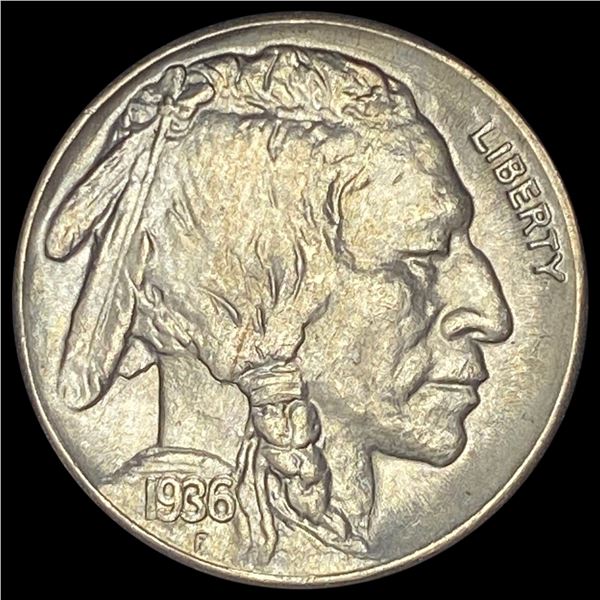 1936-S Buffalo Nickel CHOICE BU