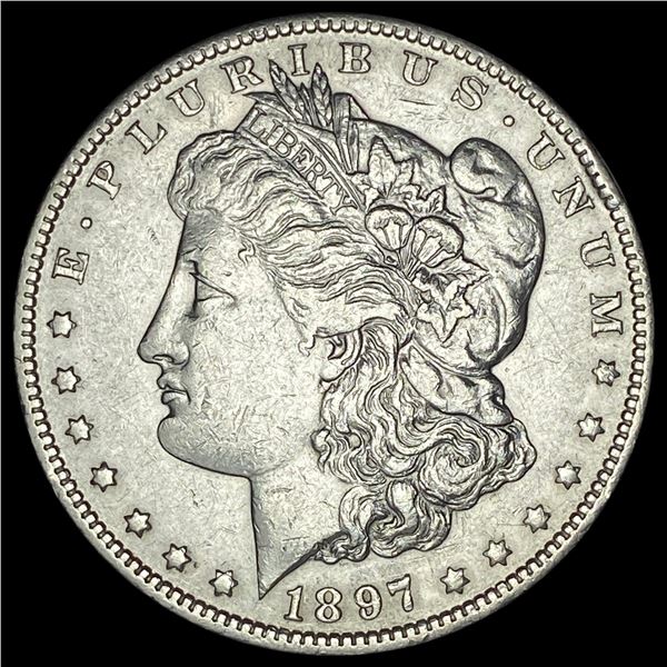 1897 Morgan Silver Dollar CLOSELY UNCIRCULATED
