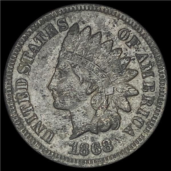 1868 Indian Head Cent LIGHTLY CIRCULATED