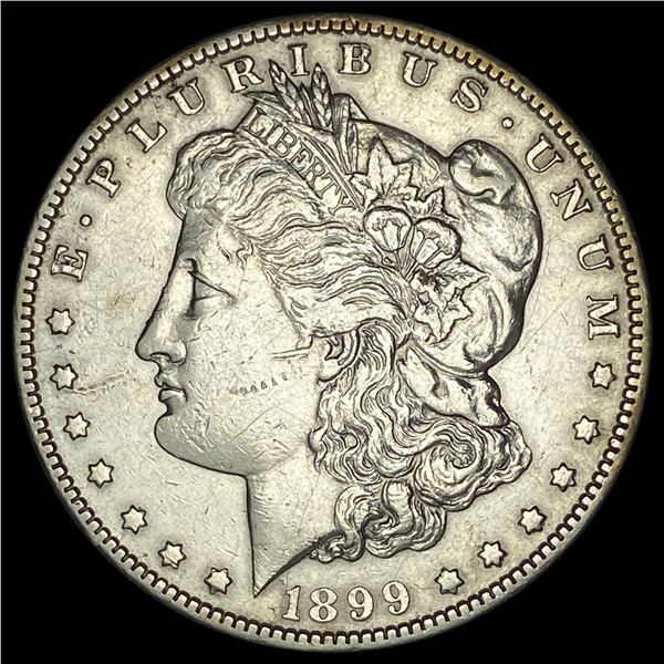 1899-S Silver Morgan Dollar CLOSELY UNCIRCULATED
