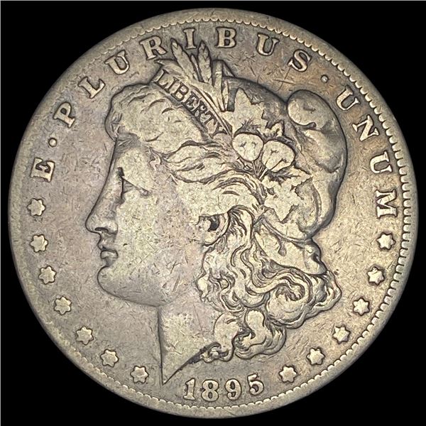 1895-O Silver Morgan Dollar LIGHTLY CIRCULATED