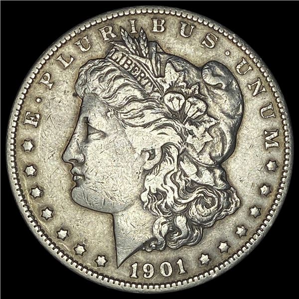 1901-S Silver Morgan Dollar LIGHTLY CIRCULATED