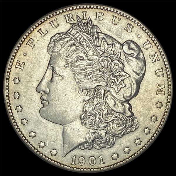 1901-S Silver Morgan Dollar CLOSELY UNCIRCULATED