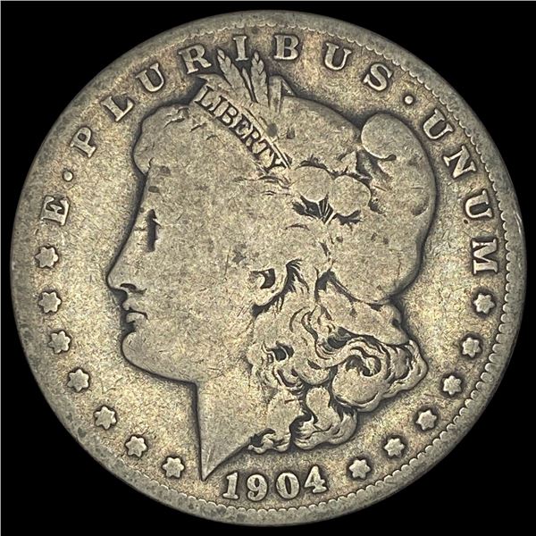 1904-S Silver Morgan Dollar NICELY CIRCULATED