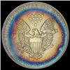 Image 2 : 2010 Toned Silver American Eagle SUPERB GEM BU