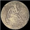 Image 1 : 1877 Seated Liberty Half Dollar NICELY CIRCULATED