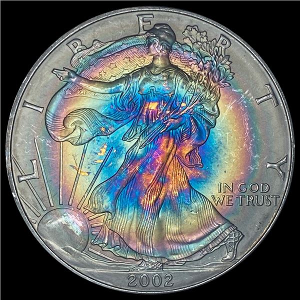 2002 Silver American Eagle $1 SUPERB GEM BU