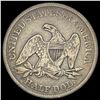 Image 2 : 1856 Seated Liberty Half Dollar NICELY CIRCULATED