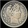 Image 1 : 1907 Silver Barber Quarter LIGHTLY CIRCULATED