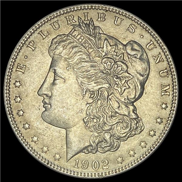 1902-S Silver Morgan Dollar CHOICE AU