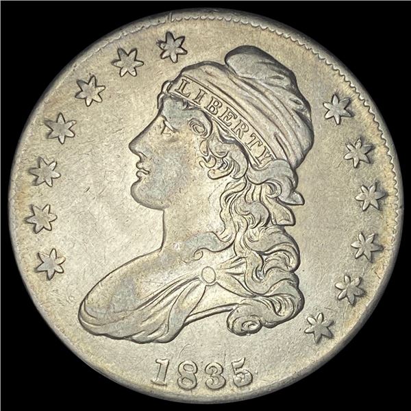1835 Capped Bust Half Dollar CLOSELY UNCIRCULATED