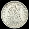 Image 1 : 1853 Arrows Seated Liberty Silver Half Dime CLOSELY UNCIRCULATED