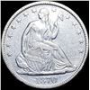 Image 1 : 1870-S Silver Half Dollar NEARLY UNCIRCULATED