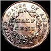 Image 2 : 1828 Classic Head Half Cent HIGH GRADE