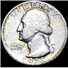 1936-D Silver Washington Quarter NEARLY UNCIRCULATED