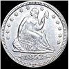 Image 1 : 1853 Arrows Seated Liberty Quarter CLOSELY UNCIRCULATED