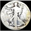 Image 1 : Walking Liberty Half Dollar 1917. NICELY CIRCULATED
