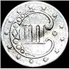 Image 2 : 1851 Silver Three-Cent Piece NICELY CIRCULATED