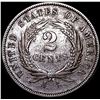 Image 2 : 1867 Two-Cent Piece NEARLY UNCIRCULATED