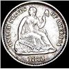 Image 1 : 1871 Seated Liberty Silver Half Dime CLOSELY UNCIRCULATED