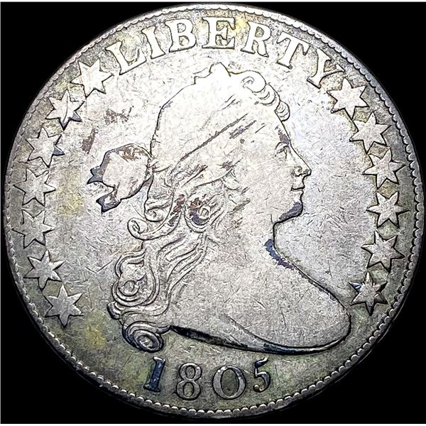 1805 Draped Bust Half Dollar LIGHTLY CIRCULATED