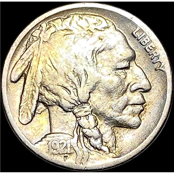 1921-S Nickel Buffalo Five Cents LIGHTLY CIRCULATED