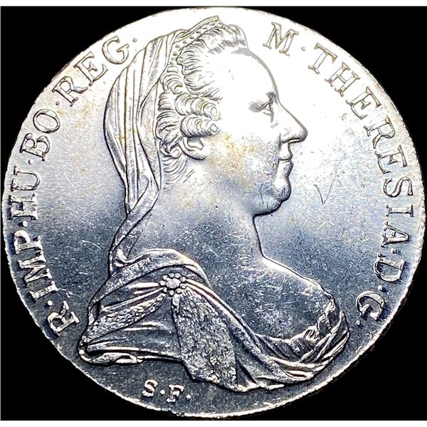 1780 Silver Maria Theresa Thaler UNCIRCULATED